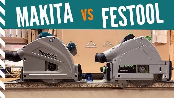 Zagłębiarka Festool czy Makita - która zapewni lepszą precyzję?